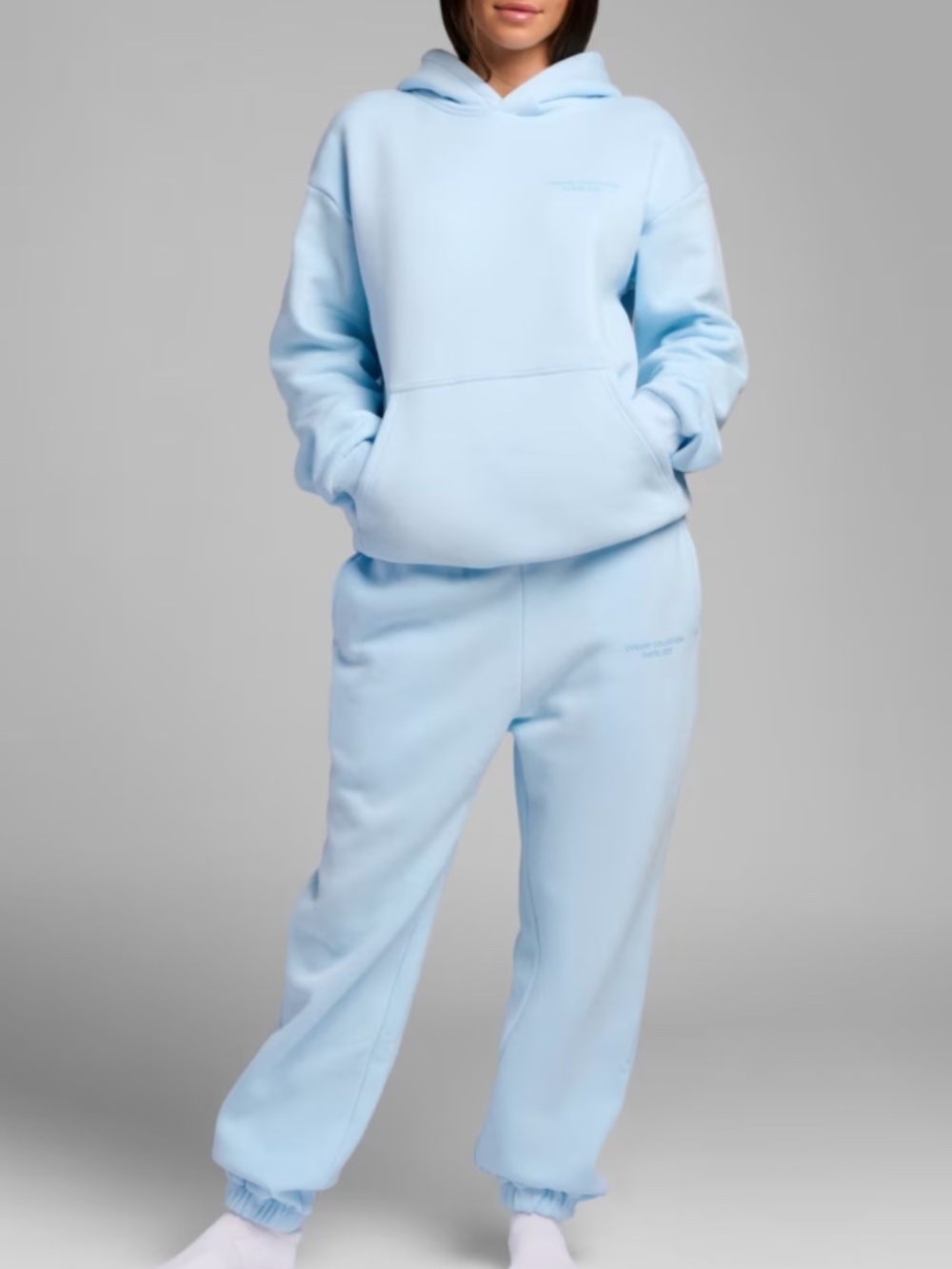 Comfrt Collection Pastel Edit Fleece Hoodie & Sweatpants Set Comfy Cozy Soft